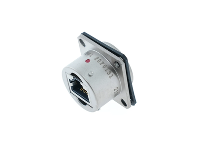 Silver Aviation Plug 4 Pin 16mm Gx16 Metal Male to Female Panel Connector