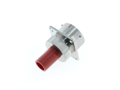 Silver Aviation Plug 4 Pin 16mm Gx16 Metal Male to Female Panel Connector