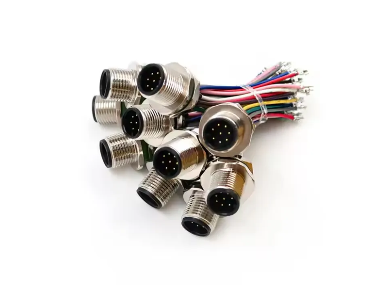 Customized Gx12 Gx16 Docking Waterproof Connector 2-10 Pin Aerial Connection Cable Harness